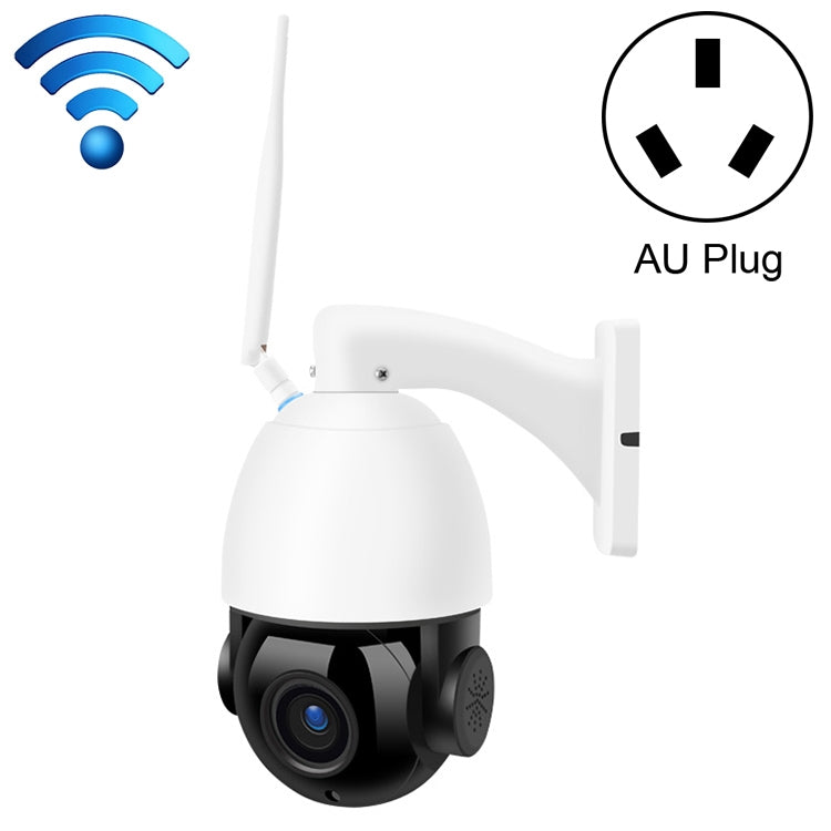 QX5 2.0 Million Pixels 1080P HD 20X Zoom Wireless WiFi Dome Smart Camera, Support Infrared Night Vision / Motion Detection / Voice Intercom / TF Card, AU Plug, WiFi Version QX5 2.0 Million Pixels 1080P HD 20X Zoom Wireless WiFi Dome Smart Camera, Support Infrared Night Vision / Motion Detection / Voice Intercom / TF Card, AU Plug, WiFi Version